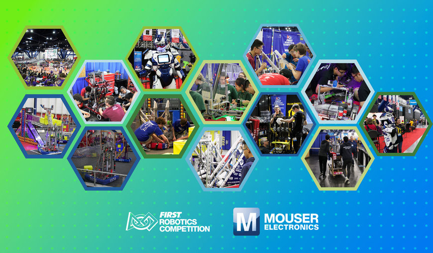 Mouser Electronics soutient le FIRST® Robotics Competition pour former les futurs ingénieurs